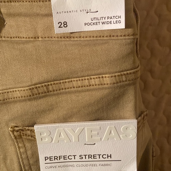 Bayeas Raw Hem Wide Leg Jeans, size 29, B003 - Picture 4 of 9